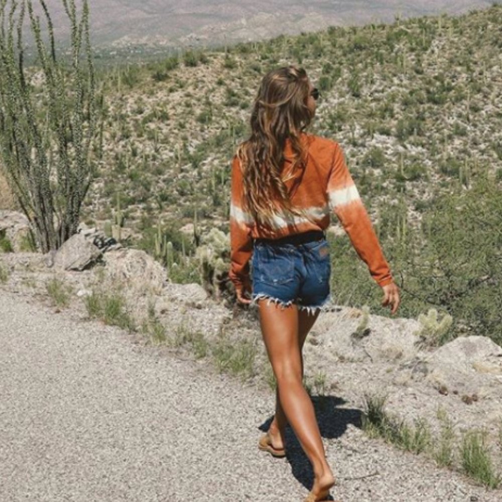 SOLD: NWT Jungmaven Hemp Sunset Baja Long Sleeve